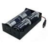 Batterie-Pack BP20, Batteriehalter mit Anschlusskabel und Stecker sowie 4 Batterien