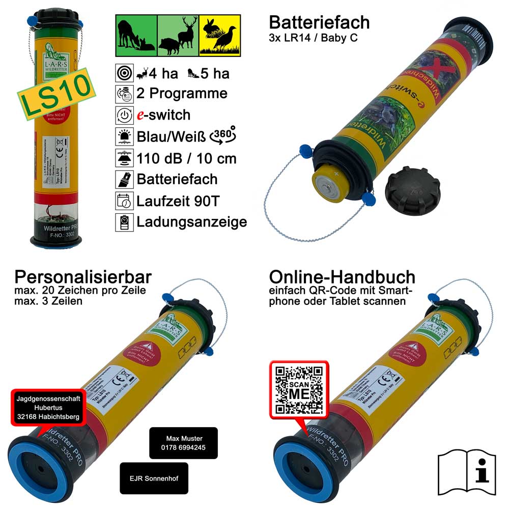 Wildretter PRO LS10 - Merkmale