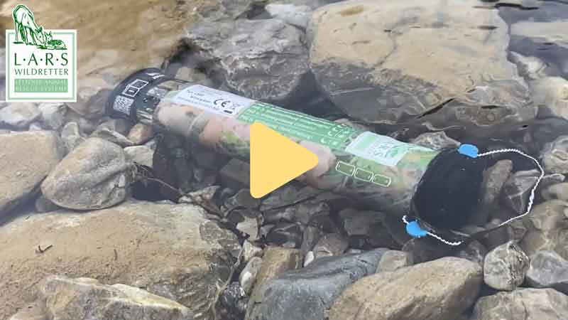 IP67: LS20 unter Wasser